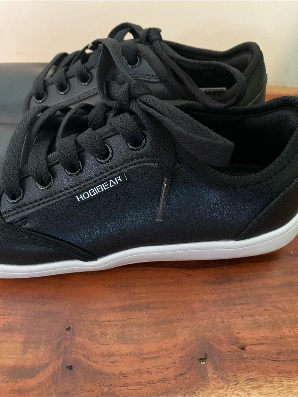 HOBIBEAR Ivy - Barefoot Shoes black and white. Size 8 women’s - Picture 3 of 7